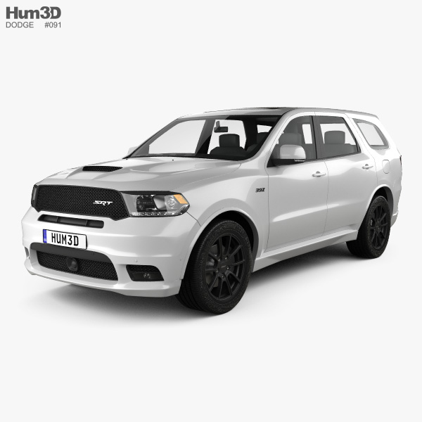 Dodge Durango SRT 2016 3D model