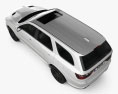 Dodge Durango SRT 2016 3Dモデル top view
