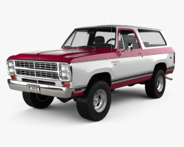 Dodge Ramcharger 1979 3D model