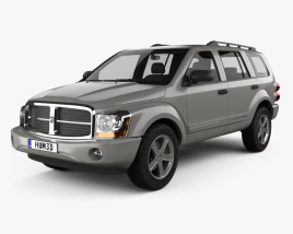 Dodge Durango SLT 2009 3D-Modell