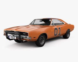 Dodge Charger General Lee 3D model