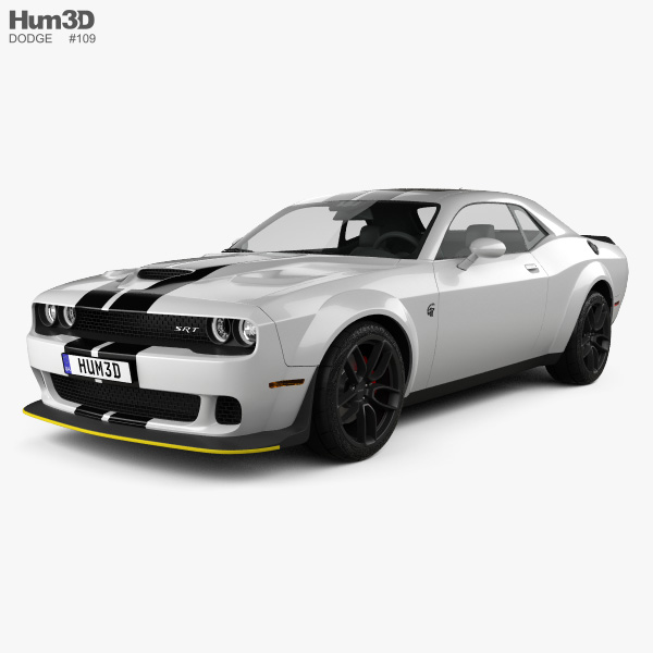 Dodge Challenger SRT Hellcat Wide Body 2020 3D model