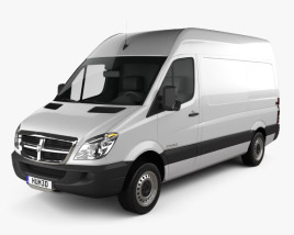 Dodge Sprinter 2500 Panel Van L1H2 2006 3D model
