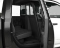 Dodge Ram Crew Cab Police with HQ interior 2019 3d model