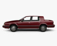 Dodge Dynasty 1993 3d model side view