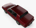 Dodge Dynasty 1993 3d model top view