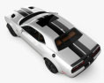 Dodge Challenger SRT Hellcat WideBody with HQ interior 2020 3d model top view
