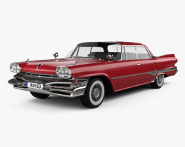 Dodge Dart Phoenix hardtop Sedan 1960 3D model