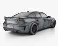 Dodge Charger SRT Hellcat Wide body 2022 3d model