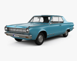 Dodge Dart GT hardtop coupe 1965 3D model