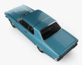 Dodge Dart GT hardtop coupe 1965 3d model top view