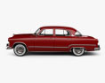 Dodge Coronet sedan 1953 3d model side view