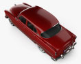 Dodge Coronet 세단 1953 3D 모델  top view