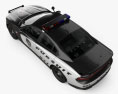 Dodge Charger Police with HQ interior 2017 3d model top view