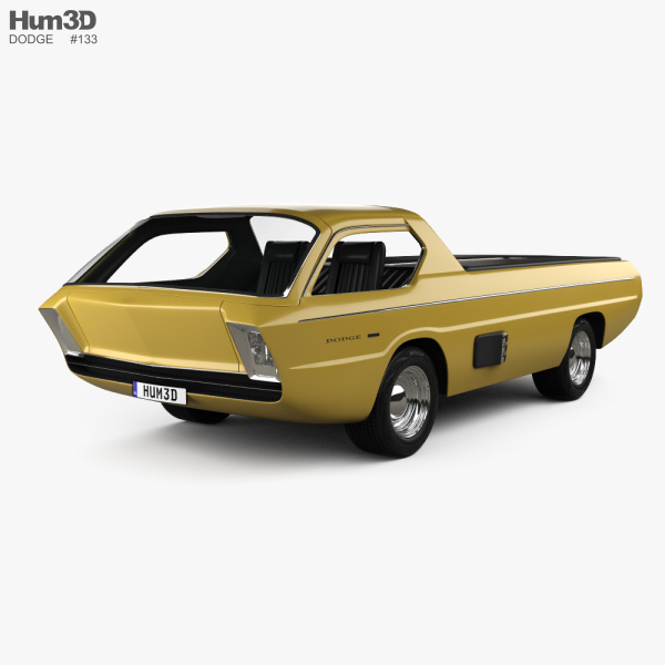 Dodge Deora 1967 3D model