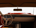 Dodge Charger Daytona Hemi with HQ interior 1969 3d model dashboard