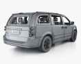 Dodge Grand Caravan with HQ interior 2011 3d model