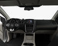 Dodge Grand Caravan with HQ interior 2011 3d model dashboard