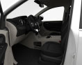 Dodge Grand Caravan with HQ interior 2011 3d model seats