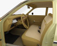 Dodge Coronet sedan Custom V8 318 with HQ interior and engine 1973 3d model seats