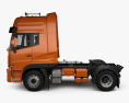 Dongfeng Denon Tractor Truck 2015 3d model side view
