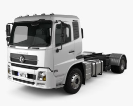 Dongfeng KR Chassis Truck 2017 3D model