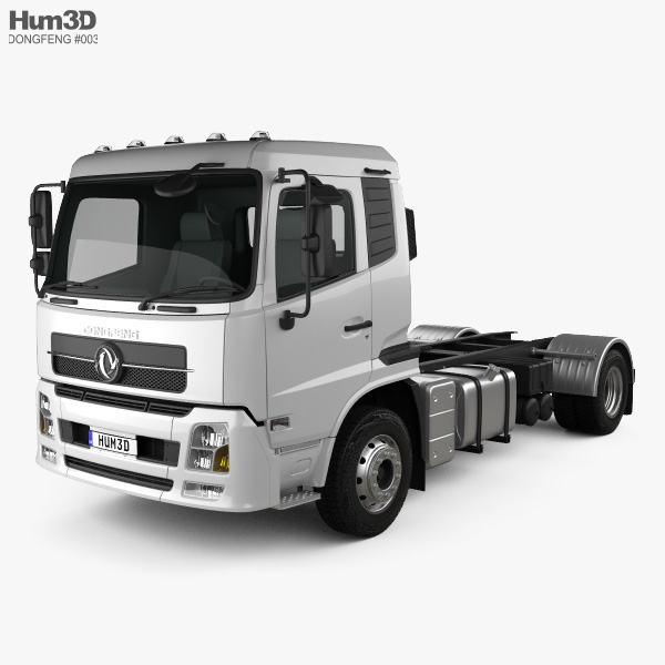 Dongfeng KR シャシートラック 2014 3Dモデル
