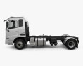 Dongfeng KR Chassis Truck 2017 3d model side view