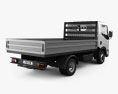 Dongfeng DF Flatbed Truck 2015 3d model back view