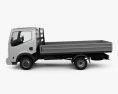 Dongfeng DF Flatbed Truck 2015 3d model side view