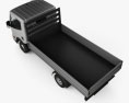 Dongfeng DF Flatbed Truck 2015 3d model top view