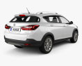 Dongfeng AX3 2019 3d model back view
