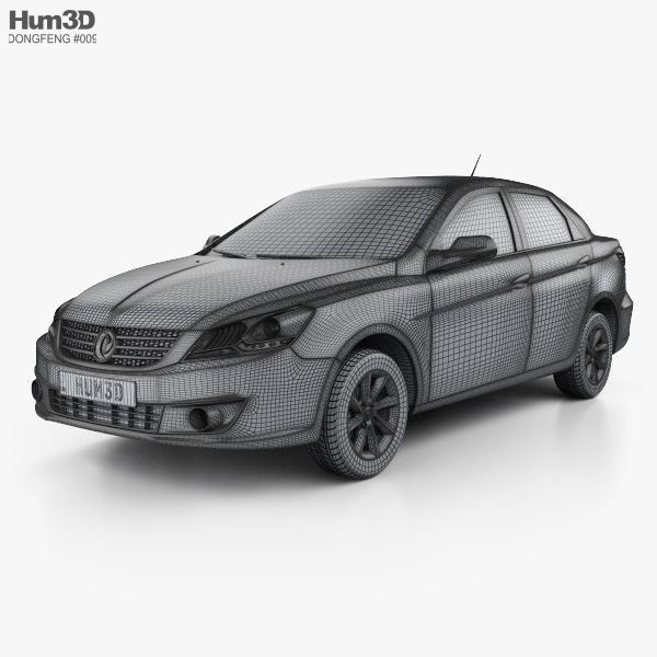 DongFeng S30 2015 3D model - Vehicles on Hum3D