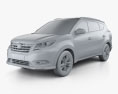 DongFeng Fengguang 580 2019 Modello 3D clay render