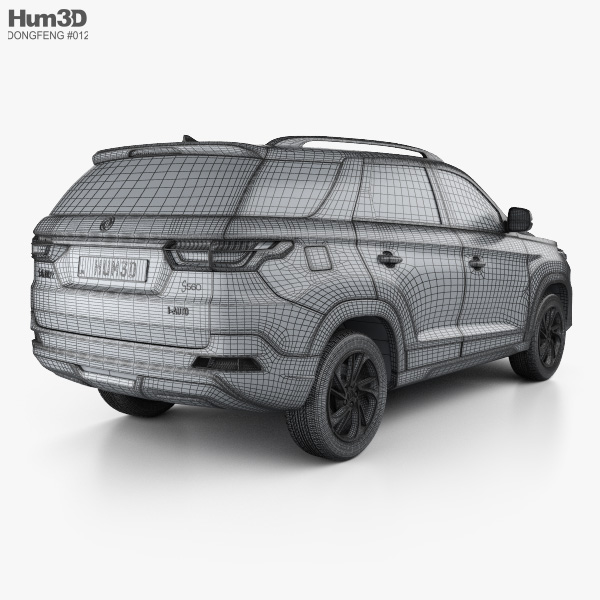 DongFeng Fengxing S560 2018 3D model - Vehicles on Hum3D