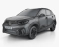 DongFeng AX4 2021 3d model wire render