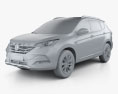 DongFeng AX7 2021 3D-Modell clay render