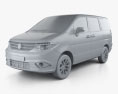 DongFeng Succe 2021 3d model clay render
