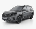DongFeng Forthing T5 2022 3Dモデル wire render
