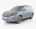 DongFeng Forthing T5 2022 3D-Modell clay render