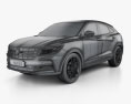 DongFeng Fengon iX5 2022 3D-Modell wire render