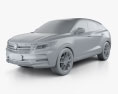 DongFeng Fengon iX5 2022 3D-Modell clay render