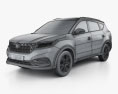 DongFeng Fengguang 580 2022 Modelo 3D wire render