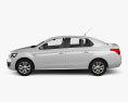 DongFeng EV30 2020 Modèle 3d vue de côté