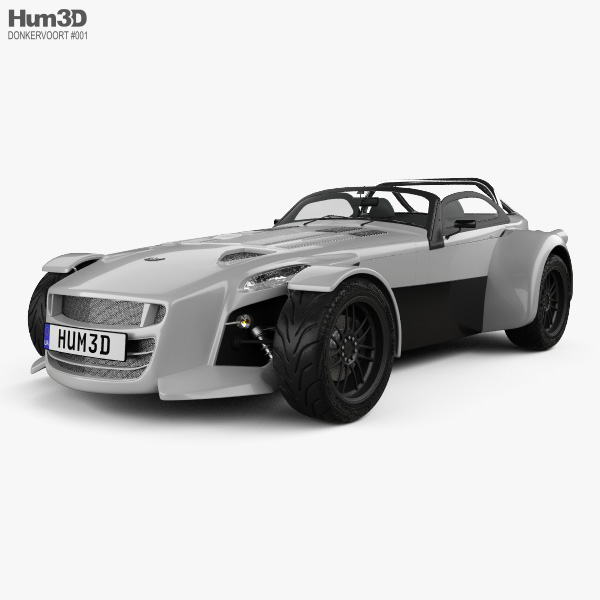 Donkervoort D8 GTO 2015 3D model
