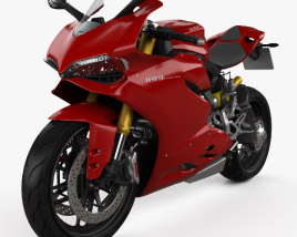 Ducati 1199 Panigale 2012 3D model