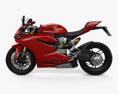 Ducati 1199 Panigale 2012 3D-Modell Seitenansicht