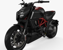 Ducati Diavel 2011 3D model