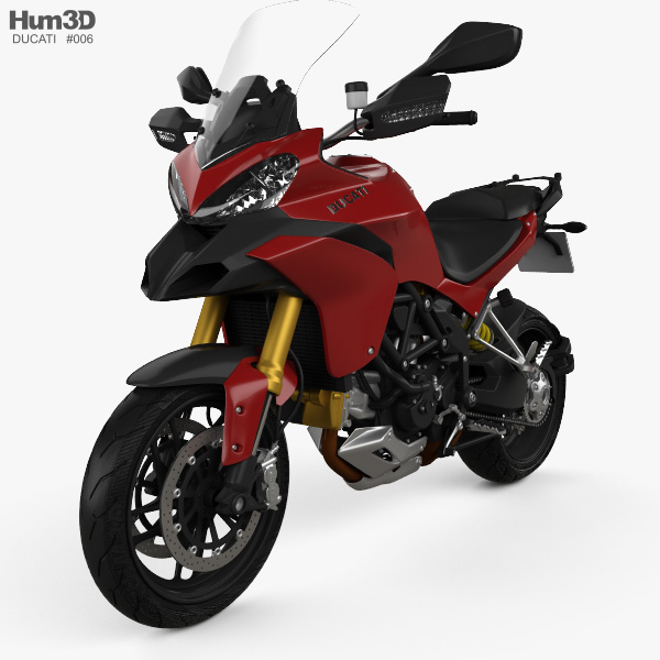 Ducati Multistrada 1200 2010 3D model