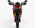 Ducati Multistrada 1200 2010 3D-Modell Vorderansicht